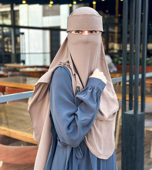 nikab  Jouri - Blush Pink